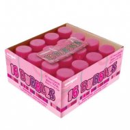 16 Mini Bulles de Savon - Rose