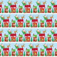 Rouleau de Papier Cadeau No�l - 1,50 m