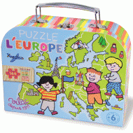 Puzzle 144 pi�ces - Carte d'europe