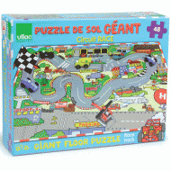 Puzzle de sol G�ant Course de voiture