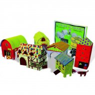 Ferme en carton � peindre