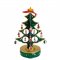 Sapin de Table Musical Vert (29 cm) - Bois images:#0
