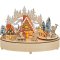 Chalet Musical Lumi�re LED (21 x 14 cm) - Bois images:#0