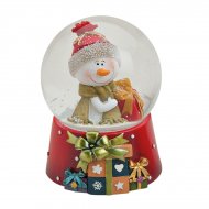 Grande Boule � Neige Bonhomme de Neige (6 x 9 cm)
