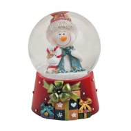 Boule � Neige Bonhomme de Neige (6 x 4,5 cm)