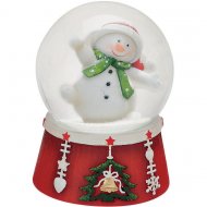 Grande Boule � Neige Bonhomme de Neige (9 x 6 cm)