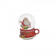 Boule � Neige Tasse P�re No�l (9 cm)