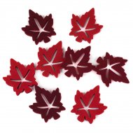 Feuilles d'Erable en Feutrine