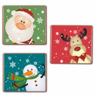 3 Plaquettes Choco No�l (5 cm) Chocolat au Lait