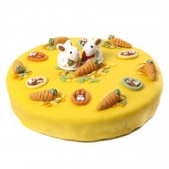G�teau Lapin � 22 cm, 8/10 parts