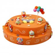 G�teau Clown double 20/24 parts