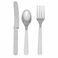 Set de 24 Couverts Argent