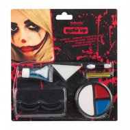 Set Maquillage et Faux cils Clown Halloween