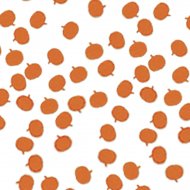 Confettis Citrouille