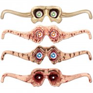 4 Lunettes yeux affreux