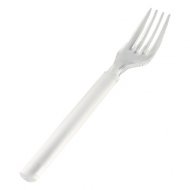 12 Fourchettes Plastique transparent Luxor