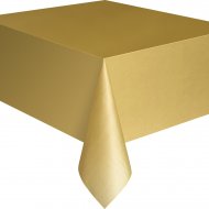 Nappe Unie Or - Plastique