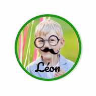 Badge � personnaliser - Photo Gar�on