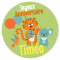 Fotocroc rond � personnaliser - Jungle Happy Birthday images:#3