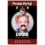 Invitation � personnaliser - Pirate Party Photo