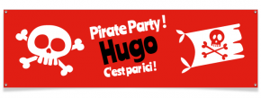 Banni�re � personnaliser - Pirate Party