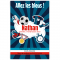 Invitation � personnaliser - Foot Allez les Bleus images:#0