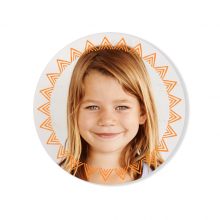 Badge � personnaliser - Maeva Photo