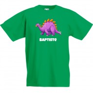 T-shirt � personnaliser - Dino Violet