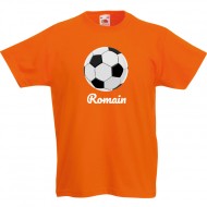 T-shirt � personnaliser - Ballon de Foot