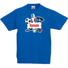 T-shirt � personnaliser - Allez les bleus !