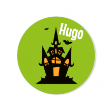 Badge � personnaliser - Maison Hant�e