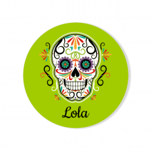 Badge � personnaliser - Calavera