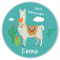 Fotocroc rond � personnaliser - Lama images:#1