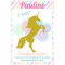 Invitation � personnaliser - Licorne Or images:#1