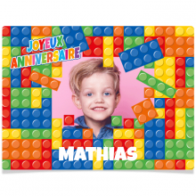 Fotocroc rectangle � personnaliser - Block Party Photo