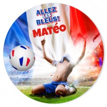 Fotocroc � personnaliser - Foot Allez les Bleus