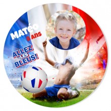 Fotocroc � personnaliser - Foot Allez les Bleus Photo