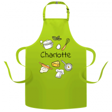 Tablier � personnaliser - Les ingr�dients