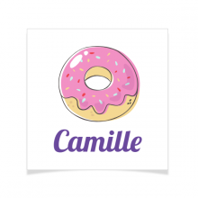 8 Tatouages � personnaliser - Donut
