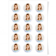 Disques Cupcake � personnaliser - Photo