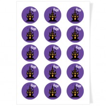 Disques Cupcake � personnaliser - Maison Hant�e