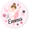 Disques Cupcake � personnaliser - Ballerine images:#2