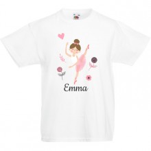 T-shirt � personnaliser - Ballerine