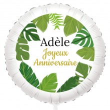 Ballon Tropical Paradise - H�lium 55 cm