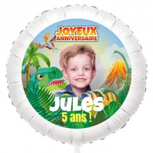 Ballon Photo Dino T-Rex - H�lium 55 cm