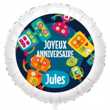 Ballon Robots - H�lium 55 cm