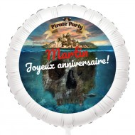 Ballon Pirate l'Ile Fant�me - H�lium 55 cm