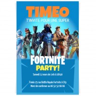 Invitation � personnaliser - Fortnite