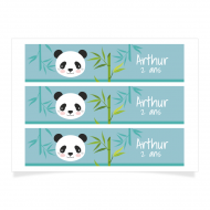 Contours � personnaliser - Panda