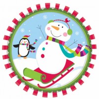 Th�me anniversaire Joyeux Bonhomme de Neige pour l'anniversaire de votre enfant